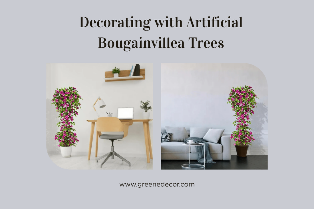 Vibrant and Maintenance-Free: Decorating with Artificial Bougainvillea Trees