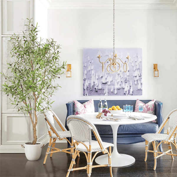 7FT Artificial Olive Tree – Tall Faux Silk Tree