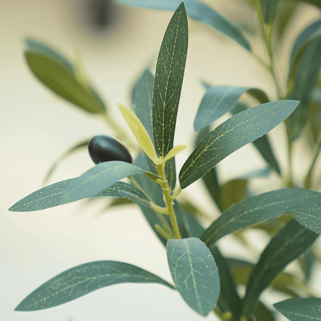 Artificial Olive Tree 5FT Faux Olive Tree with Adjustable Branches