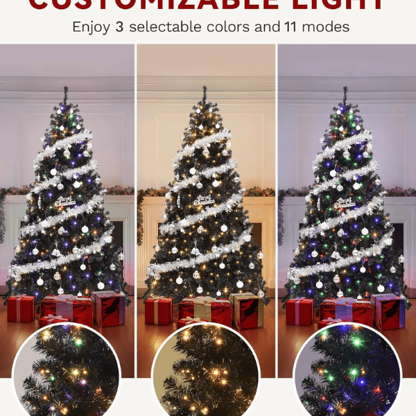 Traditional Prelit Artificial Christmas Tree