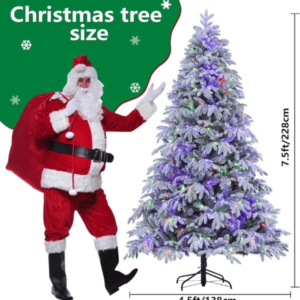 Traditional Prelit Artificial Christmas Tree