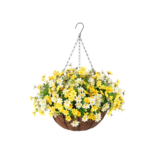 Artificial Hanging Daisy Flower
