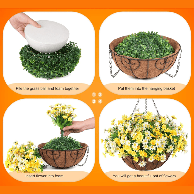 Artificial Hanging Daisy Flower