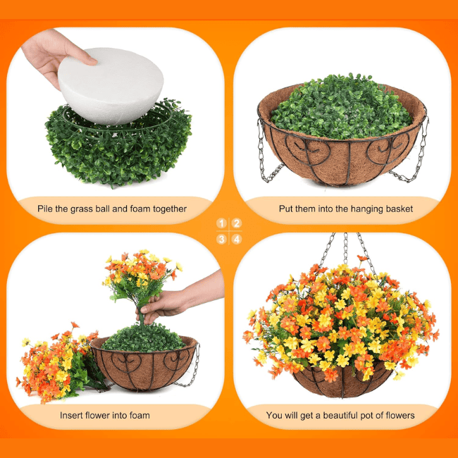 Artificial Hanging Daisy Flower