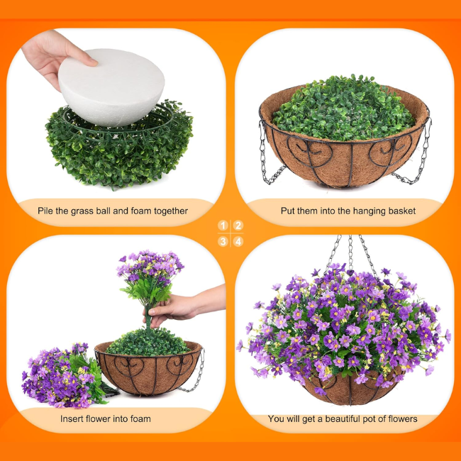 Artificial Hanging Daisy Flower