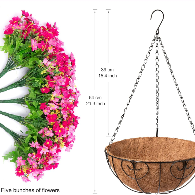 Artificial Hanging Daisy Flower