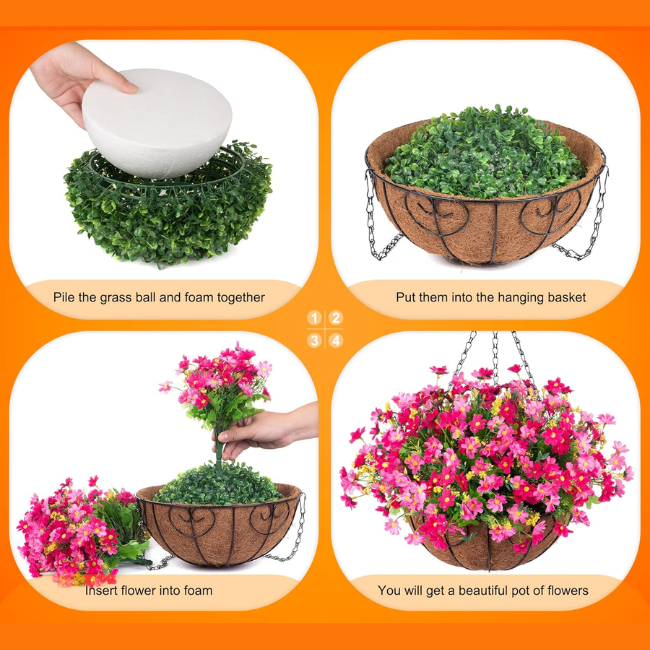 Artificial Hanging Daisy Flower
