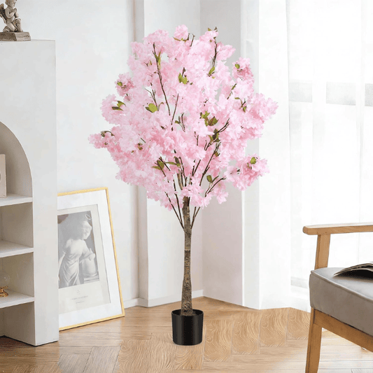Pink Cherry Blossom Artificial Tree