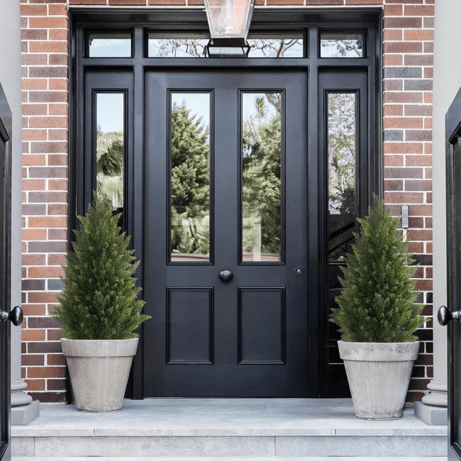 Realistic Outdoor Artificial Cedar Topiary – UV-Resistant Faux Evergreen Shrub