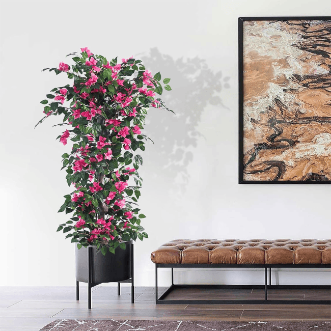Realistic Artificial Bougainvillea Tree – Vibrant Silk Floral Plant
