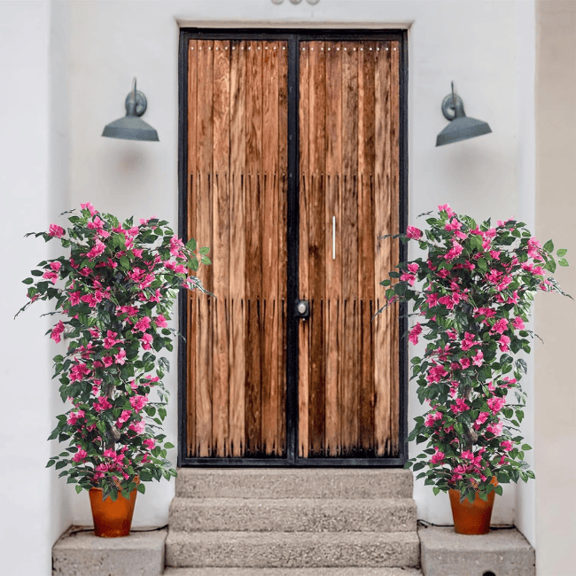 Realistic Artificial Bougainvillea Tree – Vibrant Silk Floral Plant