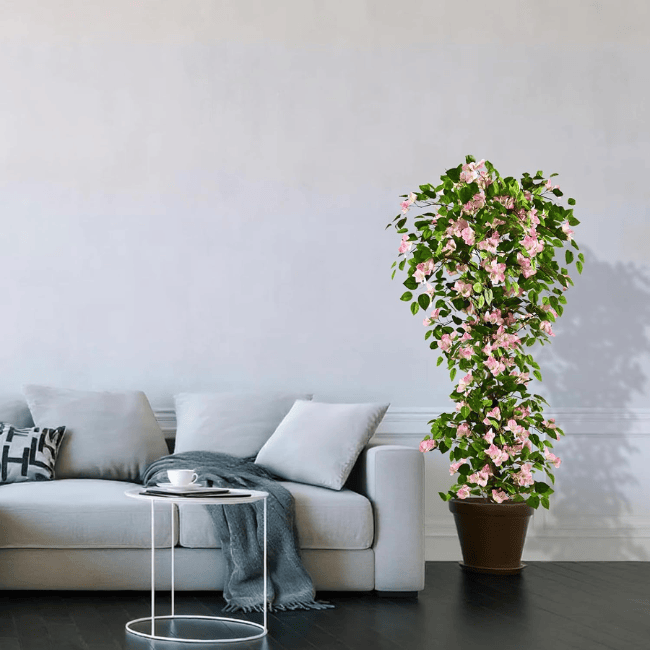 Realistic Artificial Bougainvillea Tree – Vibrant Silk Floral Plant