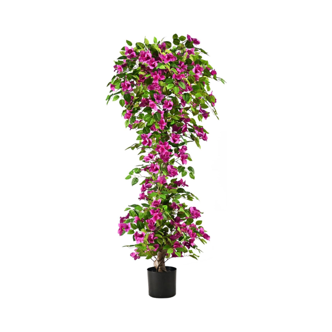 Realistic Artificial Bougainvillea Tree – Vibrant Silk Floral Plant