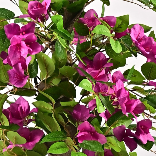 Realistic Artificial Bougainvillea Tree – Vibrant Silk Floral Plant