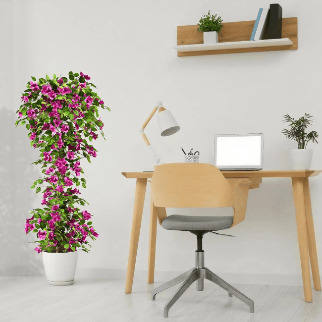 Realistic Artificial Bougainvillea Tree – Vibrant Silk Floral Plant